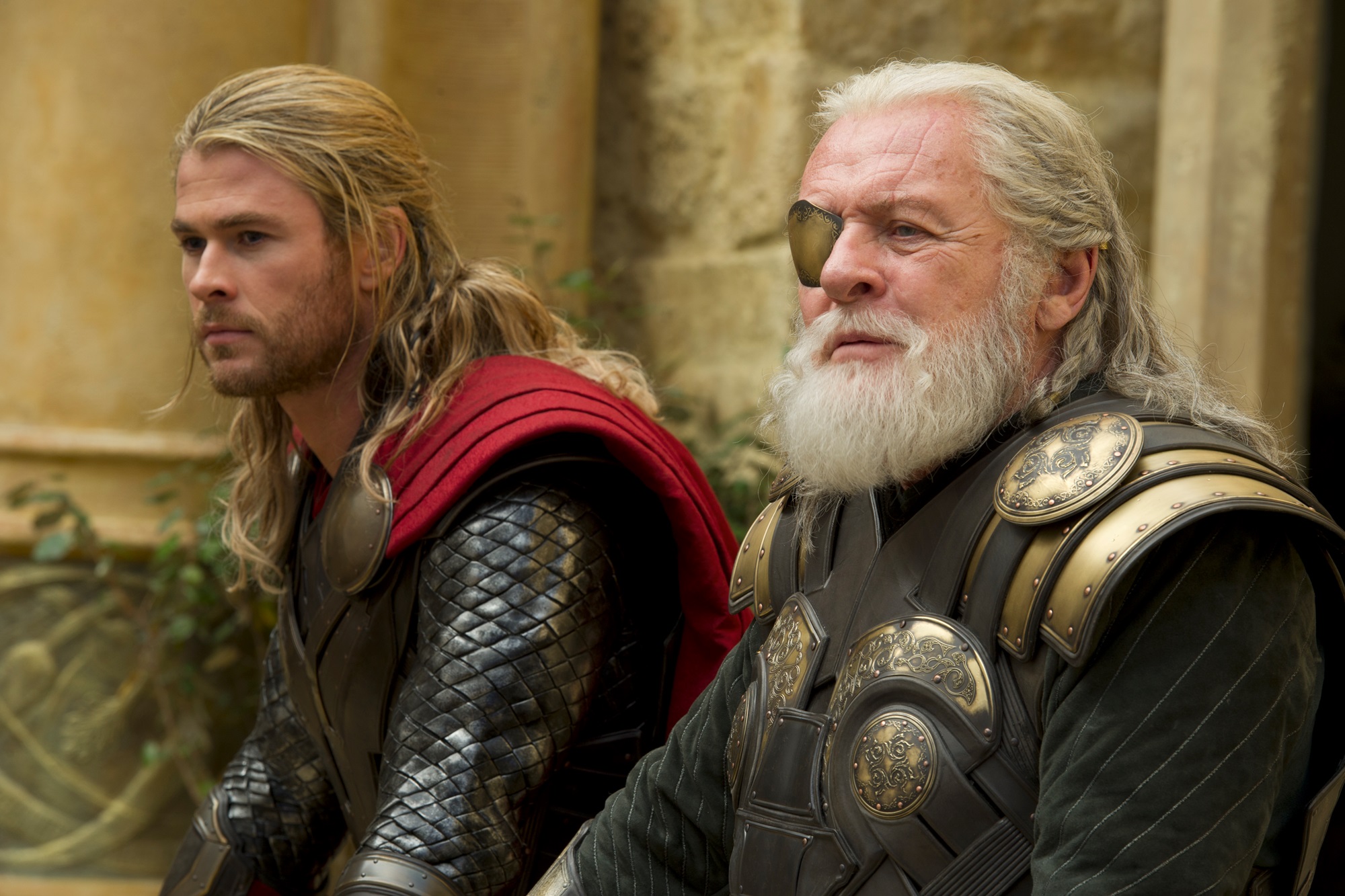Thor | Arte conceitual mostra visual de Odin que não foi usado no filme