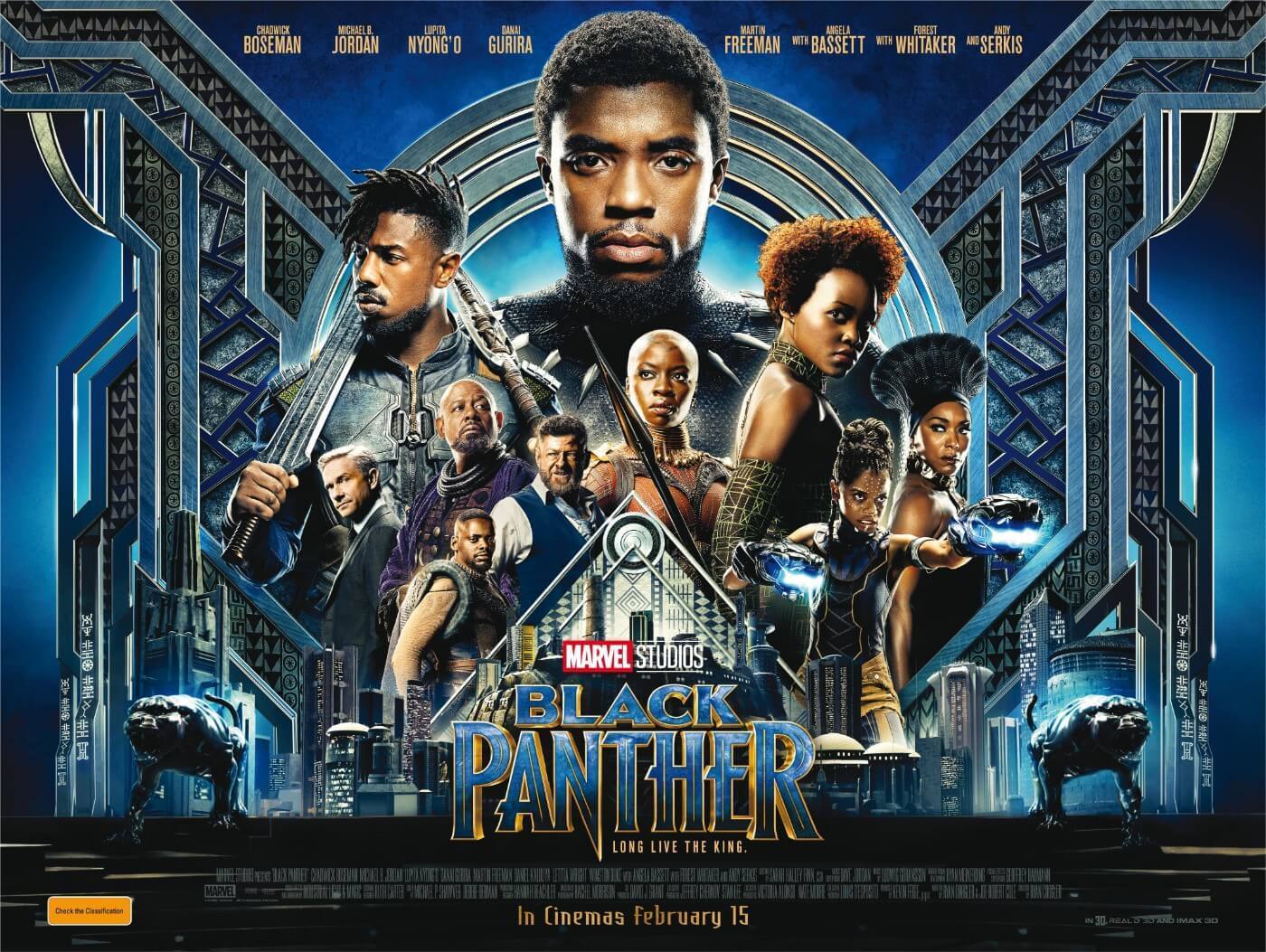 Marvel Studios | Pantera Negra é aclamado no Hollywood Film Award 2018!