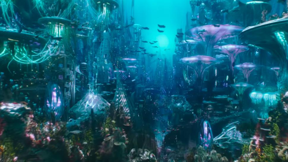 Aquaman | Novas imagens mostram a criação de Atlântida!