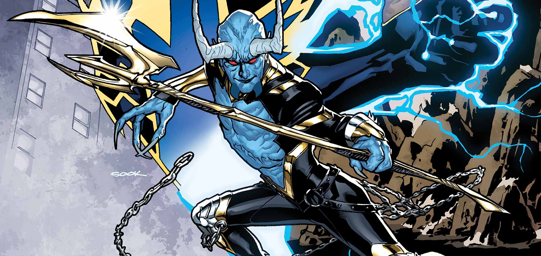 DC Séries | Confira arte conceitual do Blue Evil para Monstro do Pântano