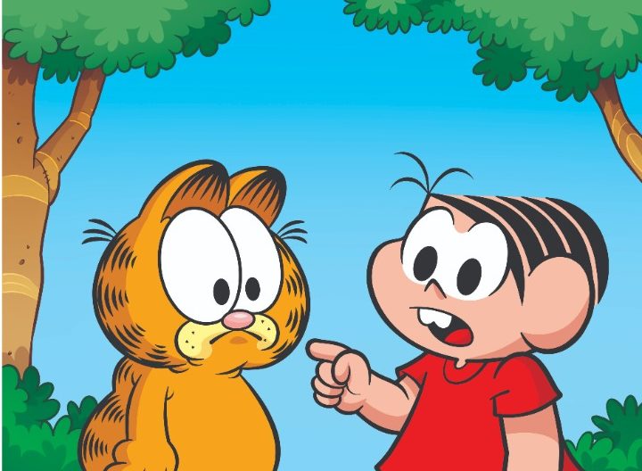 Turma da Mônica encontra Garfield em nova HQ da Panini